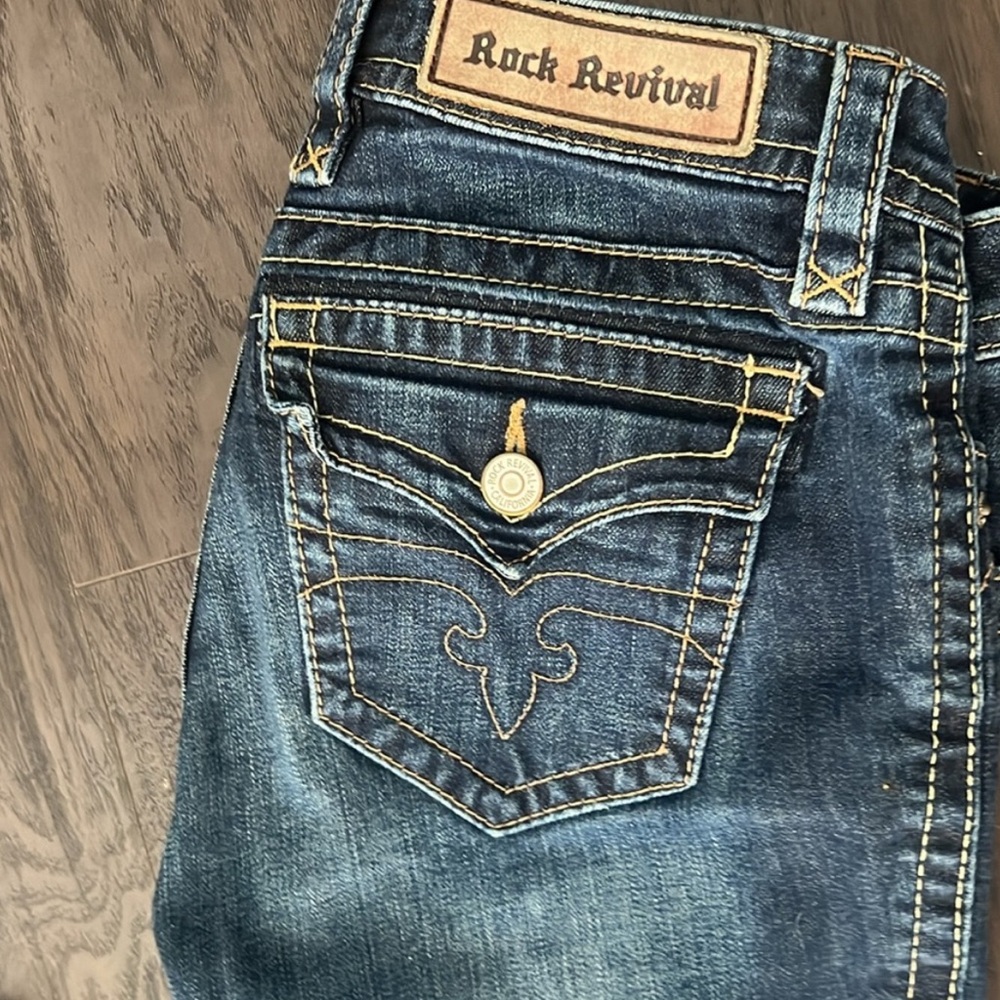 Rock Revival Women's Size 28 Jessica skinny Jeans - Picture 10 of 10